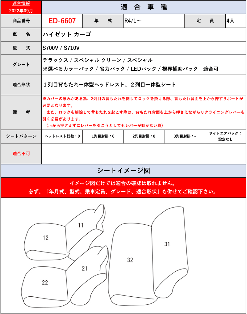 ファッション通販】 Clazzio S700#_S710# ハイゼットカーゴ R4 1〜 用シートカバー クラッツィオ×プライム  clubelibanesbh.com.br