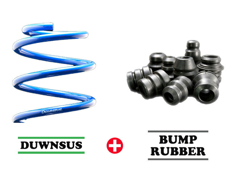 [エスペリア]MZEA17 カローラ_ガソリン車 / G / W×B(2WD 1.5L_R4/10～)用ダウンサス＆バンプラバー[車検対応]