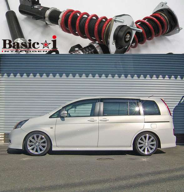 楽天市場 Rs R Basic I Anm10w Anm10g アイシス 2wd 2 0l Na プラタナ 用全長調整式車高調 推奨仕様 シート レール専門ユニプロ