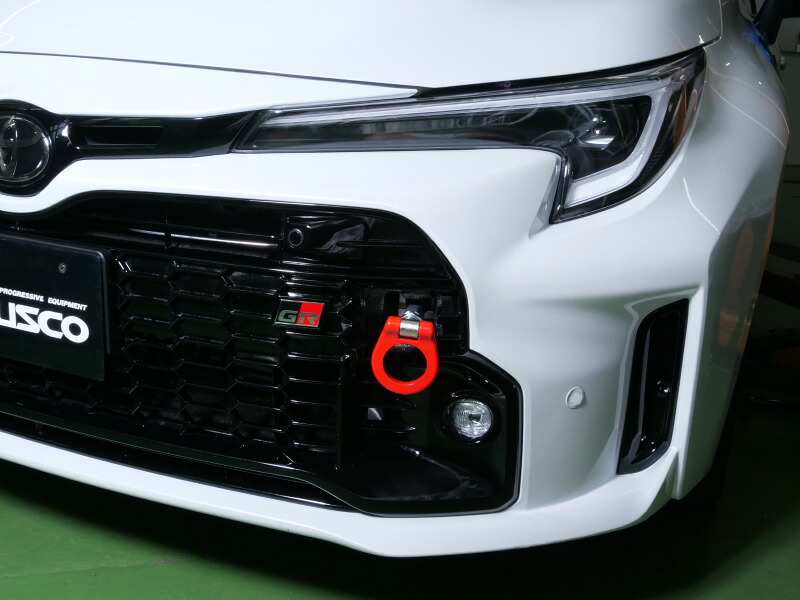 [CUSCO]GZEA14H GRカローラ(R4/12～ / 4WD / 1600T)用可倒式牽引フック(フロント用) 11,296円