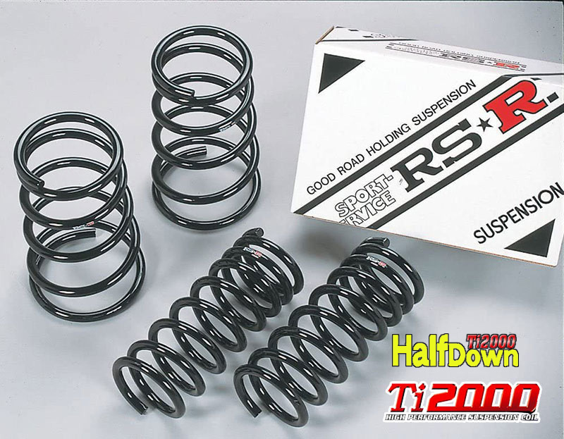 [RS-R_Ti2000 HALF DOWN]GSE21 レクサス IS350(2WD_3500 NA_H17/10～)用車検対応ダウンサス[T275THD]｜シート・レール専門ユニプロ