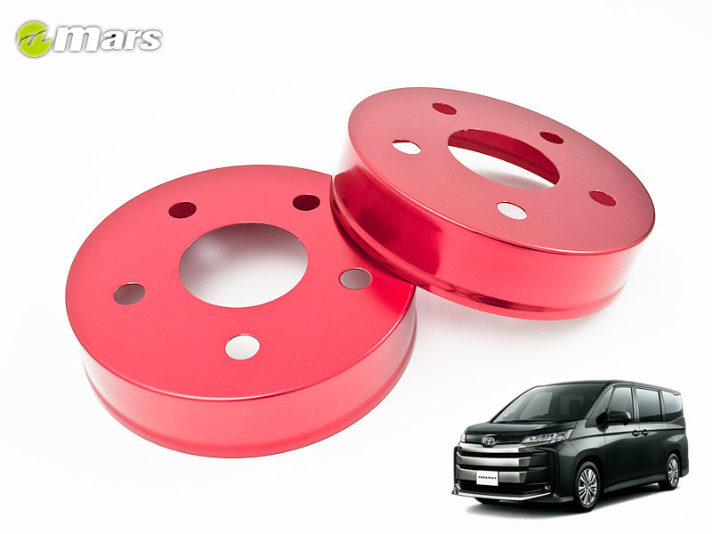 [Mars]90系 ノア・ハイブリッド(リア)用ハブカバー(レッド)[HCT-078]画像