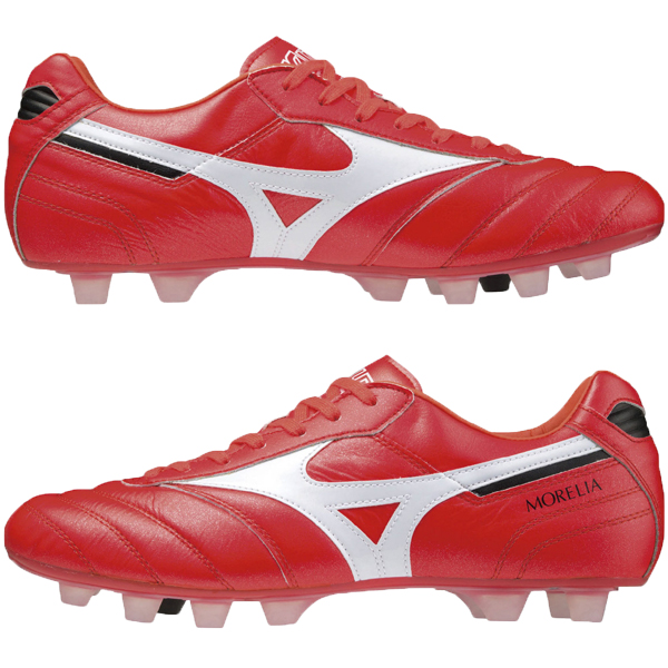 送料無料 メンズシューズ モレリア 2 Japan 2 Ignition シューズ スパイク Red Mizuno ミズノ サッカースパイク P1ga0160 ユニオンスポーツ 店