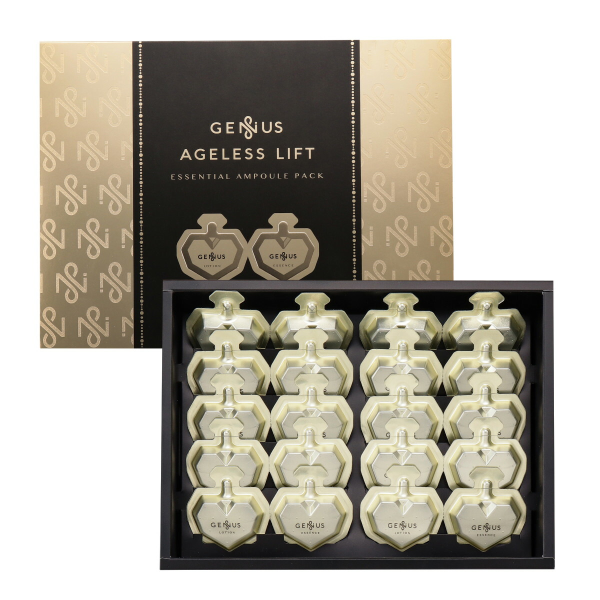 50 Off 小型郵便 Genius ナイトマスク 3 5ml p Ageless Lift Essential Ampoule Pack ジーニアス エイジレスリフト エッセンシャルアンプル パック Night Mask 保湿 弾力 引締 美白 ホワイト コラーゲン ヒアルロン酸 Uniqmo 店 Www Nso Mn