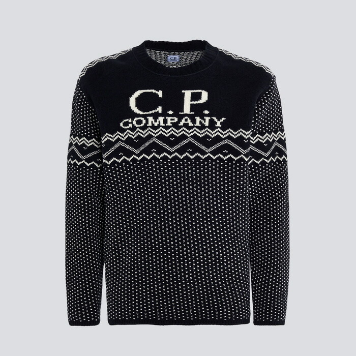 CP COMPANY ニット C.P.COMPANY シーピーカンパニー / コットン100% クルーネックニット