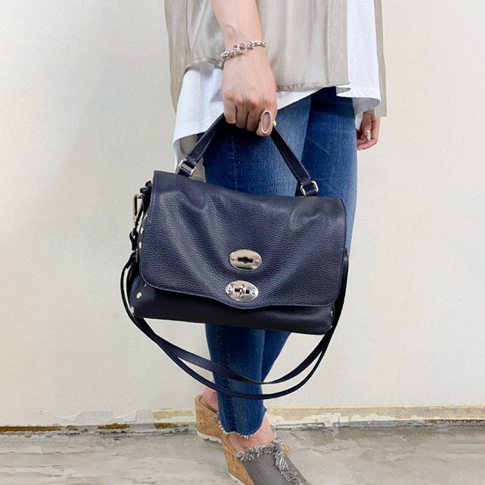 ZANELLATO（ザネラート）　POSTINA M + ネイビー ZANELLATO Postina M Soft Marsiglia ポスティーナ / ザネラート