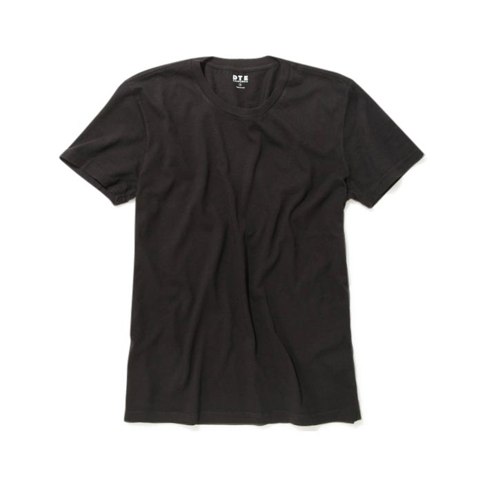 DTE California DTE カリフォルニア 10007-30 S/S CREW NECK S/Sクルーネック メンズ 無地 Tシャツ タイト 半袖 カットソー インナー レイヤード スーピマコットン アメリカ製