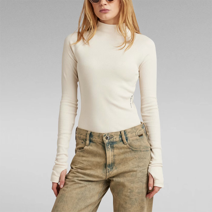 30％OFF MAISON MAVERICK PRESENTS メゾン マヴェリック プレゼンツ MM2420 ハイネックリブニット ベージュ レディース 2023年秋冬 楽天市場】30％OFF MAISON MAVERICK PRESENTS メゾン