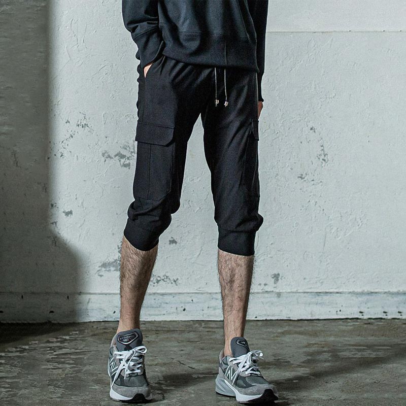 RESOUND CLOTHING リサウンドクロージング RC35-HP-001 cargo cropped PT ブラック メンズ カーゴ クロップド パンツ 2025年春夏 送料無料 19,008円