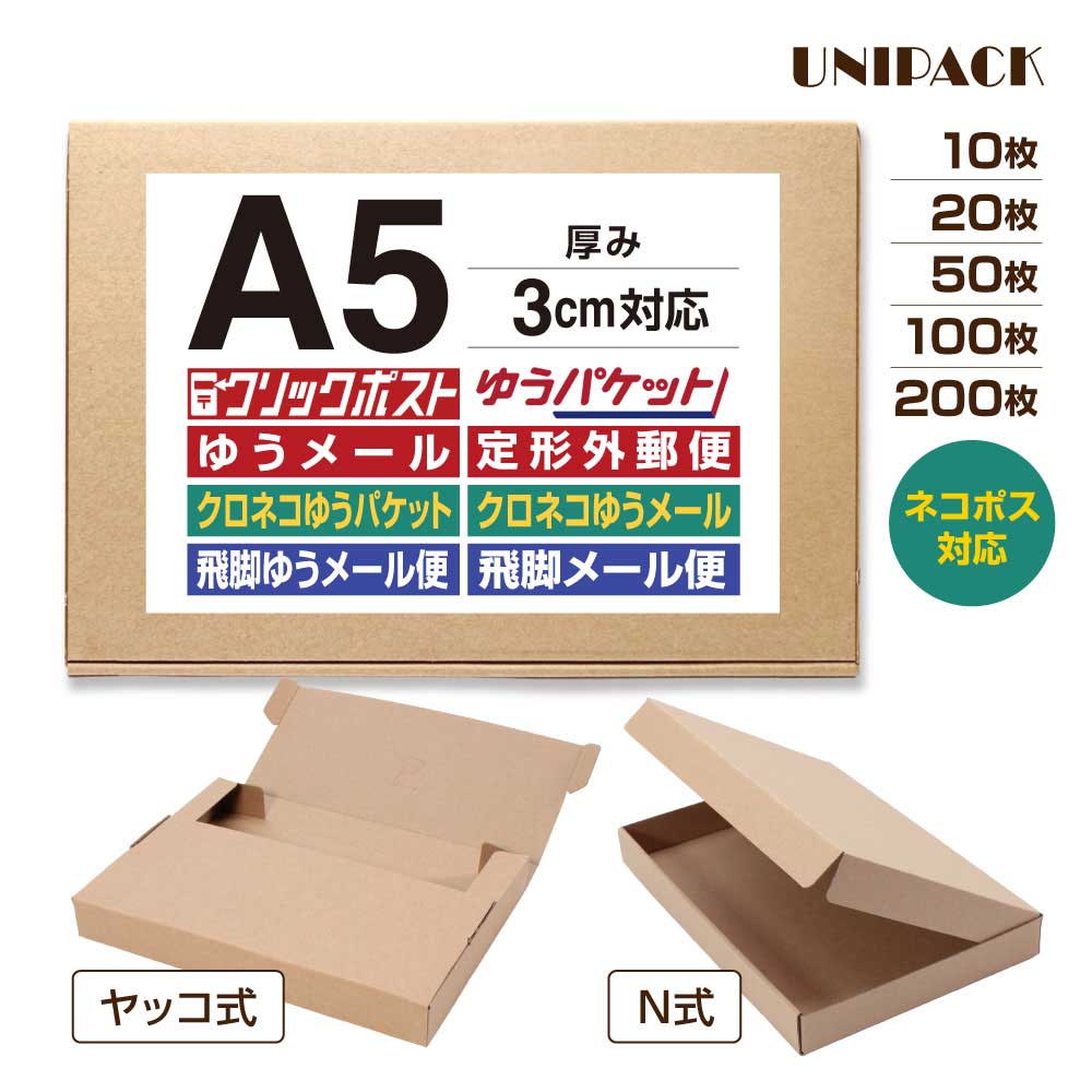楽天市場】宅急便コンパクト専用ダンボール2個セット 箱型/薄型
