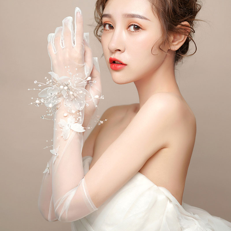 楽天市場 ウェディング 手袋 ブライダル ロンググローブ 花嫁 可愛い ロンググローブ 新婚旅行 結婚式 ウエディング ロンググローブ 二次会 披露宴 森ガール 発表会 Unique Weddings