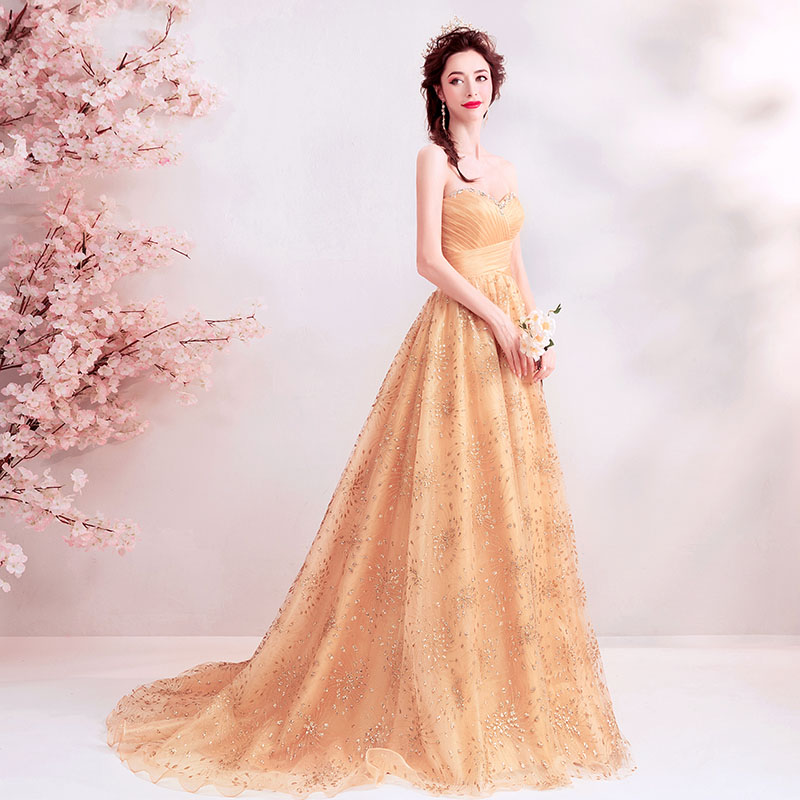 楽天市場】ANGEL カラードレス オフショルダー ラメ チュール 背中