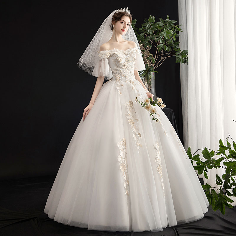 柔らかい レディースファッション ウエディングドレス プリンセスドレス ウエディングドレス 結婚式 花嫁 Dress Wedding 二次会 セミオーダー 編み上げ 大きいサイズ 挙式 プリンセスラインドレス ロングドレス ブライダル Pascasarjana Unsrat Ac Id
