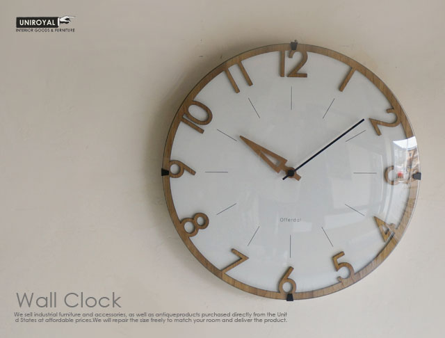 掛け時計ウォールクロック 壁掛け時計フレンチパリ北欧シャビー雅姫レトロインダストリアル西海岸男前家具カフェ工業系ナチュラルシンプルギフトプレゼントショップディスプレイ新築祝い引越し祝い店舗什器 インテリア家具 雑貨のuniroyal 送料無料