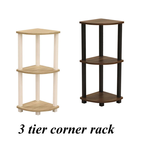 MUJI コーナーラック 木製 D16cm 楽天市場】竹材 コーナーラック3段・約幅26×奥行26×高さ60cm