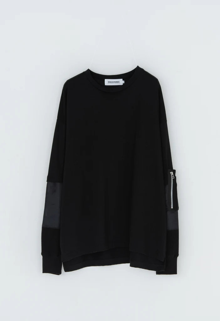 ■【POINT2倍】【DISCOVERED ディスカバード】 SWITCH SLEEVE CUTSEWN (DC-CL-CU-06) (2色)（ロンＴ、パーカー）