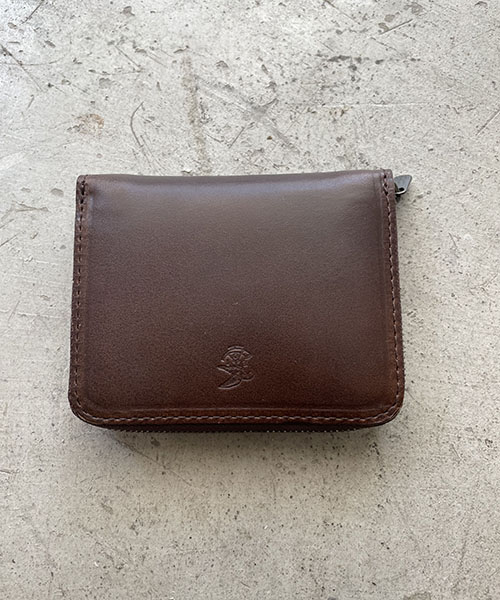 【POINT2倍】【MR.OLIVEミスターオリーブ】HORWEEN CHROMEXCEL LEATHER / COMPACT ZIP WALLET　me123ｈ （クロムエクセルレザー）