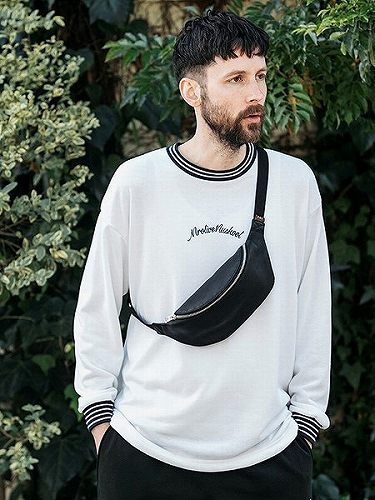 water proof washable leather/small body bag me681(5色)(防水可洗