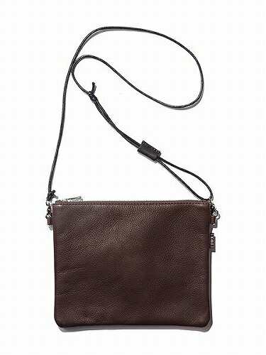 【即納】【POINT2倍】【MR.OLIVEミスターオリーブ】 WATER PROOF WASHABLE LEATHER / ZIPPER SMALL SACOCHE ME680(2色) (ウォータープルーフウォッシャブルレザー/ティニーサコッシュ/鞄/E.O.I)