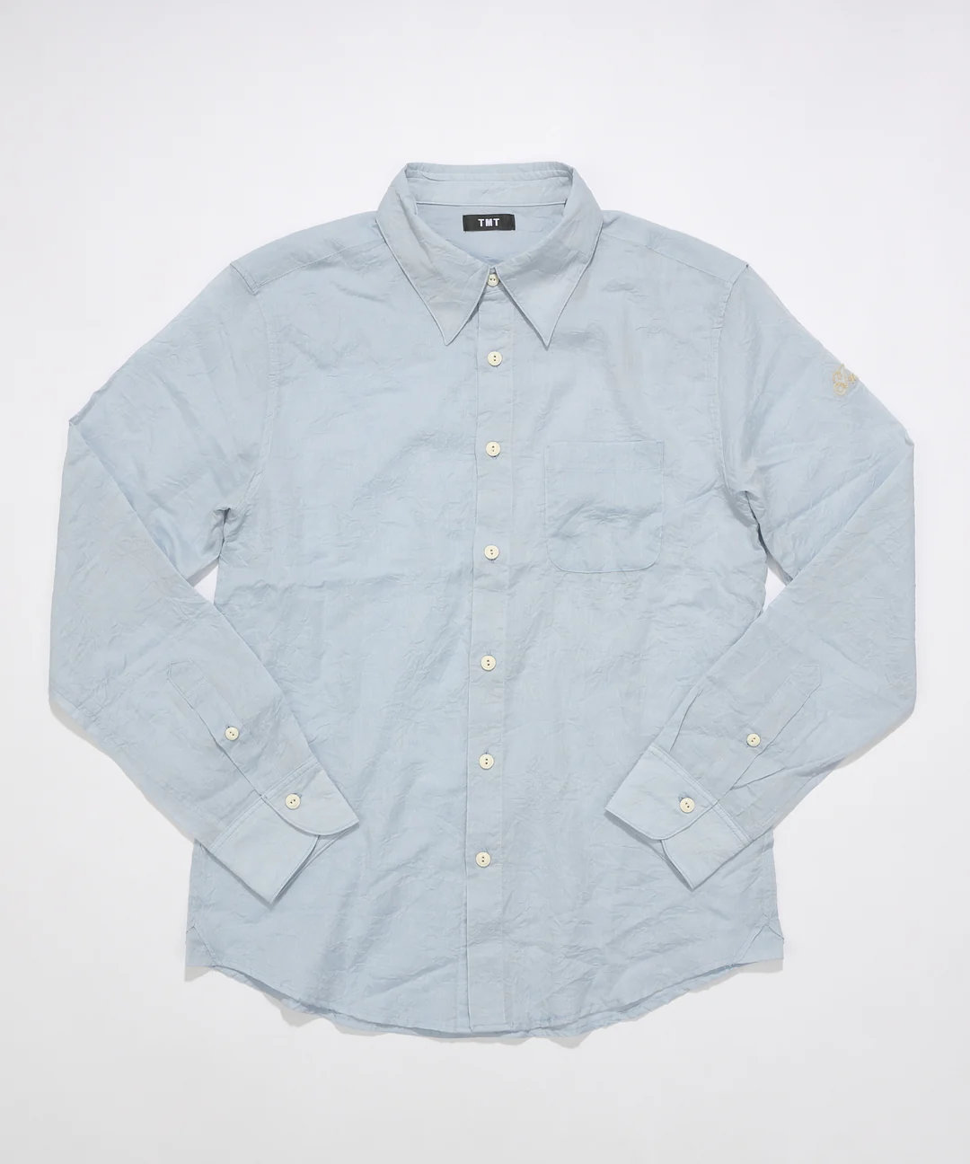 【TMTティーエムティー】WASHER COTTON LINEN SHIRT（SHIRTS）（TSHS26SP03）