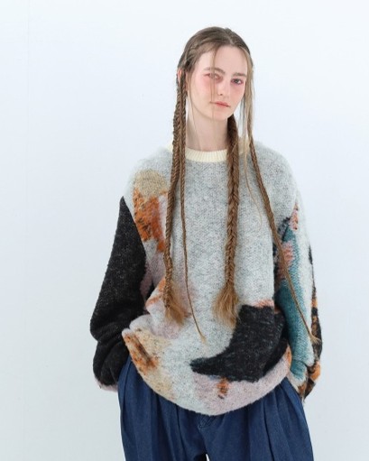 【POINT3倍】【26AW 先行受注】【BEDSIDEDRAMAベッドサイドドラマ】Dim Dream Knit Sweater(BSD26AW-09)(2色） (/lady's/レディース/UNISEX/ユニセックス/26AW