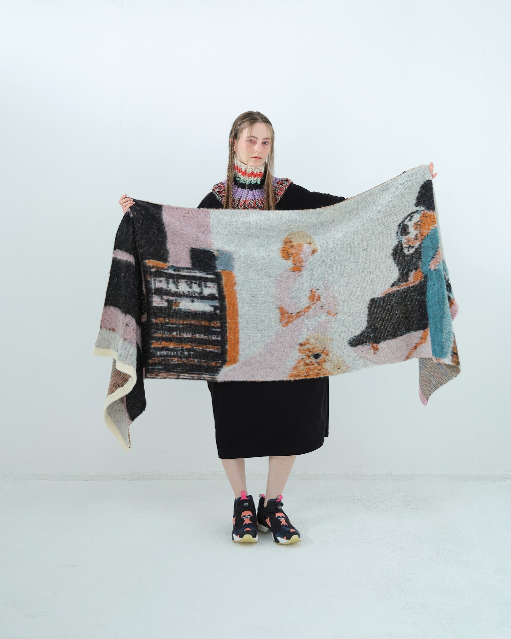 【POINT3倍】【26AW 先行受注】【BEDSIDEDRAMAベッドサイドドラマ】Dim Dream Knit Throw(BSD26AW-10) (2色） (/lady's/レディース/UNISEX/ユニセックス/26AW