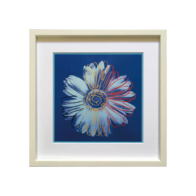 pop art 室内装飾 芸術 アンディ ウォーホール andy warhol daisy c 1982 blue and blue 美工社