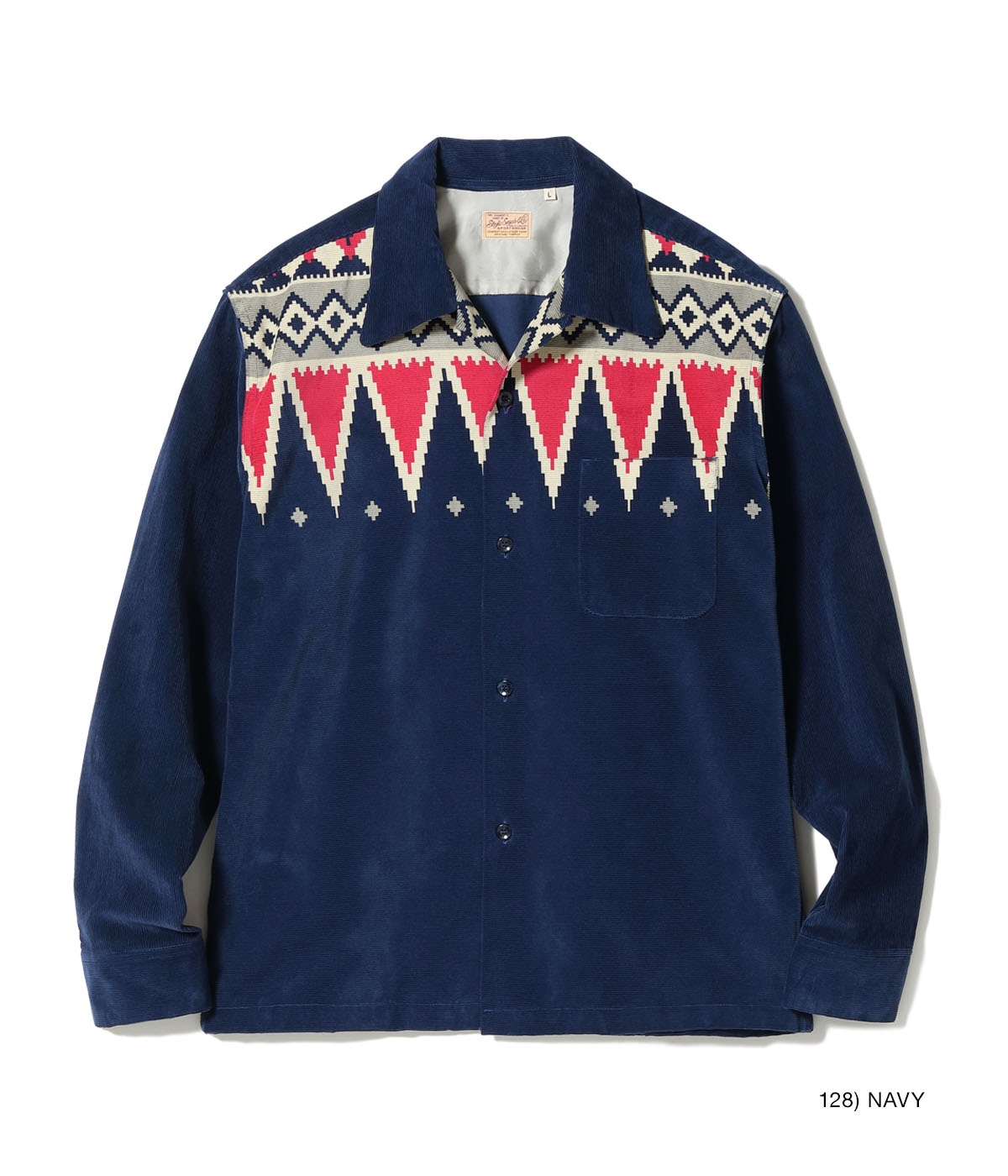【POINT2倍】【 STYLE EYES スタイルアイズ】 Mid 1950s Style Corduroy Sports Shirt “GUATEMALA”（Lot No. SE29384 ）