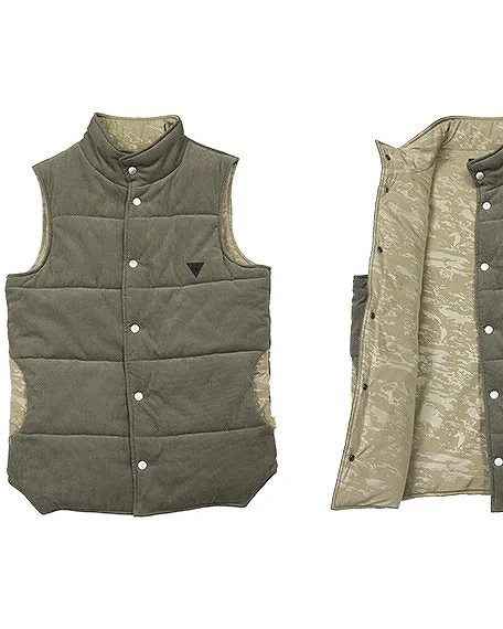 【即納】【POINT2倍】【quolt クオルト】901T-1121 CODE VEST / BEIGE(SHIRTS/シャツ/コート/アウター/KNIT/T-SHIRTS/23AW)｜UNIT