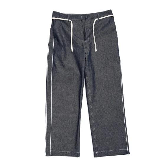 【POINT2倍】【quolt クオルト】 PIPING-LINE DENIM(2色) (DENIM/デニム/ボトムス/24ss)