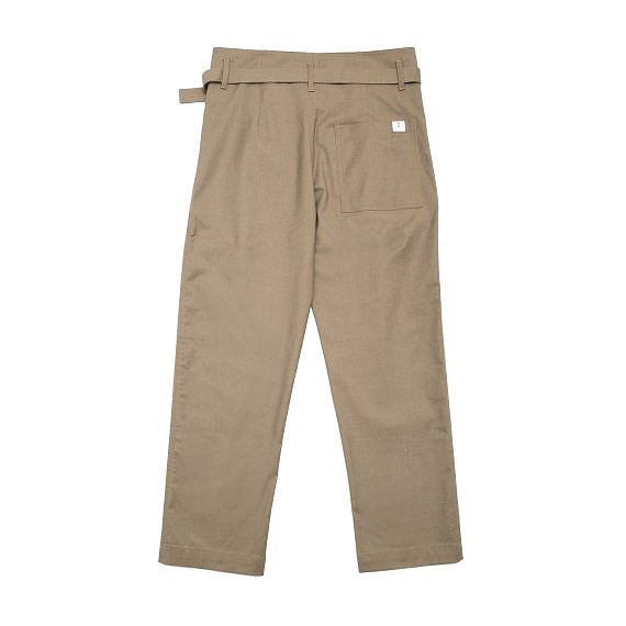 【POINT2倍】【クオルト】901T-1641 BELTED PANTS / BEIGE(PANTS/パンツ/KNIT/T-SHIRTS/23AW)|UNIT