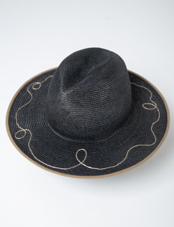 【POINT2倍】【Indietro Association /インディエトロアソシエーション】Long Brim Hat リネンHAT (IA-25-119)(2色)(帽子/HAT/2024AW)|UNIT