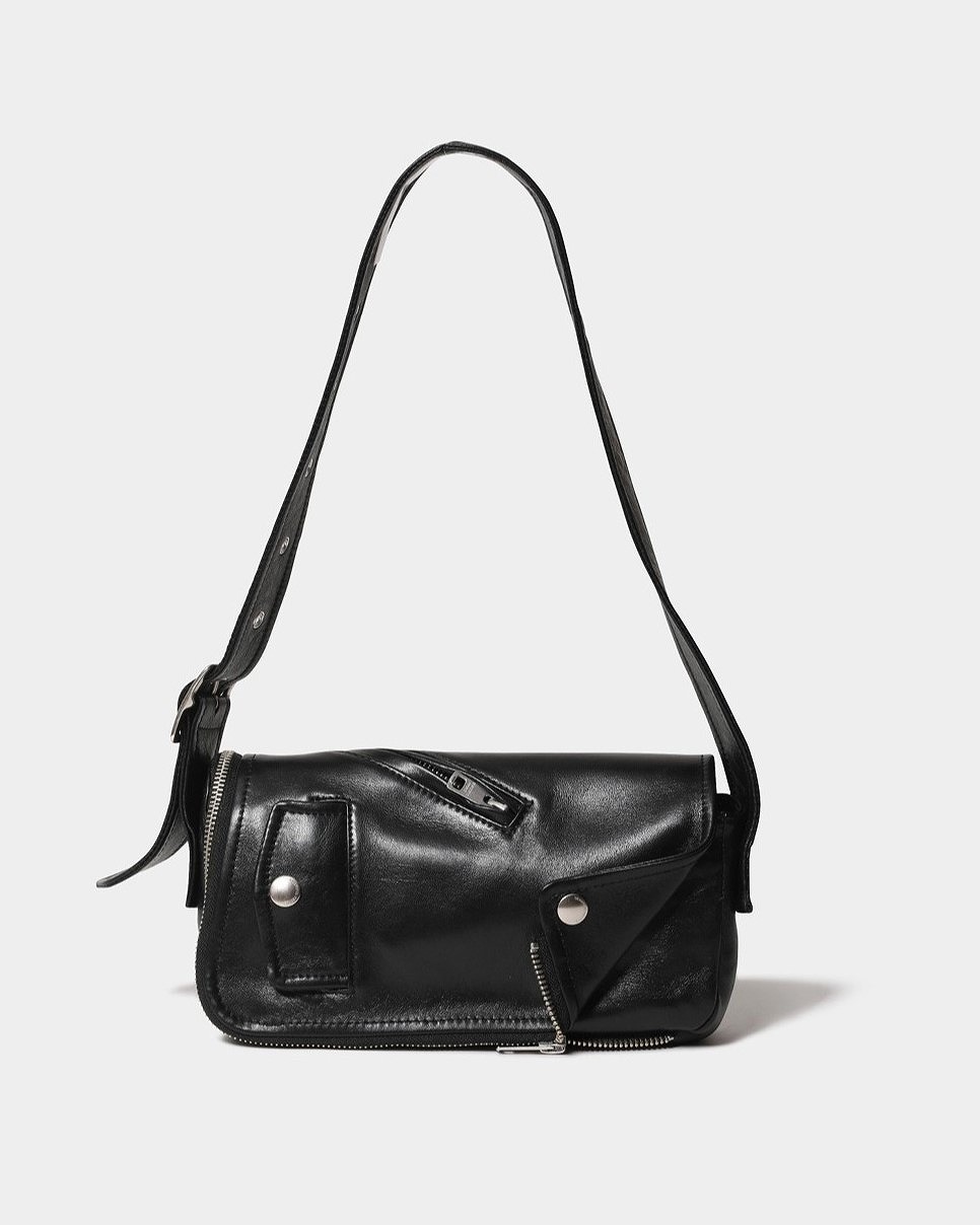 【POINT11倍】【百貨店SALE】【即納】【beautiful people / ビューティフルピープル】\u003cBR\u003eexcerption riders flap shoulder bag（1545611974）\u003cBR\u003e（ハンドバッグ）