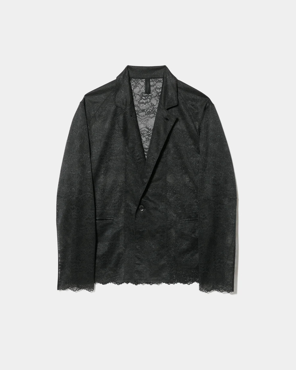 【POINT3倍】【beautiful people / ビューティフルピープル】WACOAL MEN &divide; beautiful people lace suiting jacket（ワコール、レースJKT、ジャケット）1646310140｜UNIT