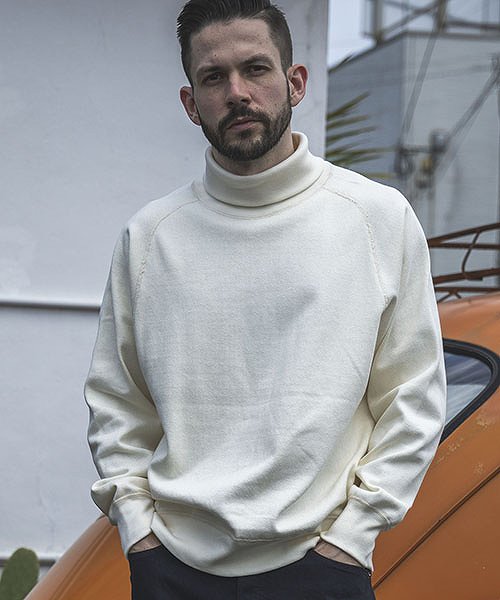 【POINT2倍】【MR.OLIVEミスターオリーブ】 HEAVY-DUTY COTTON / FLAT SEAMER FREEDOM/S TURTLE SHIRT (トップス/TOPPS/シャツ/24AW)