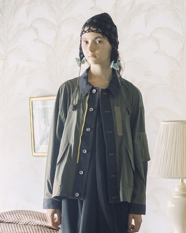 【POINT2倍】【bedsidedrama ベッドサイドドラマ】 Workers Combi Jacket (BSD25SS-11) (2色） (lady's/レディース/UNISEX/ユニセックス/25SS)