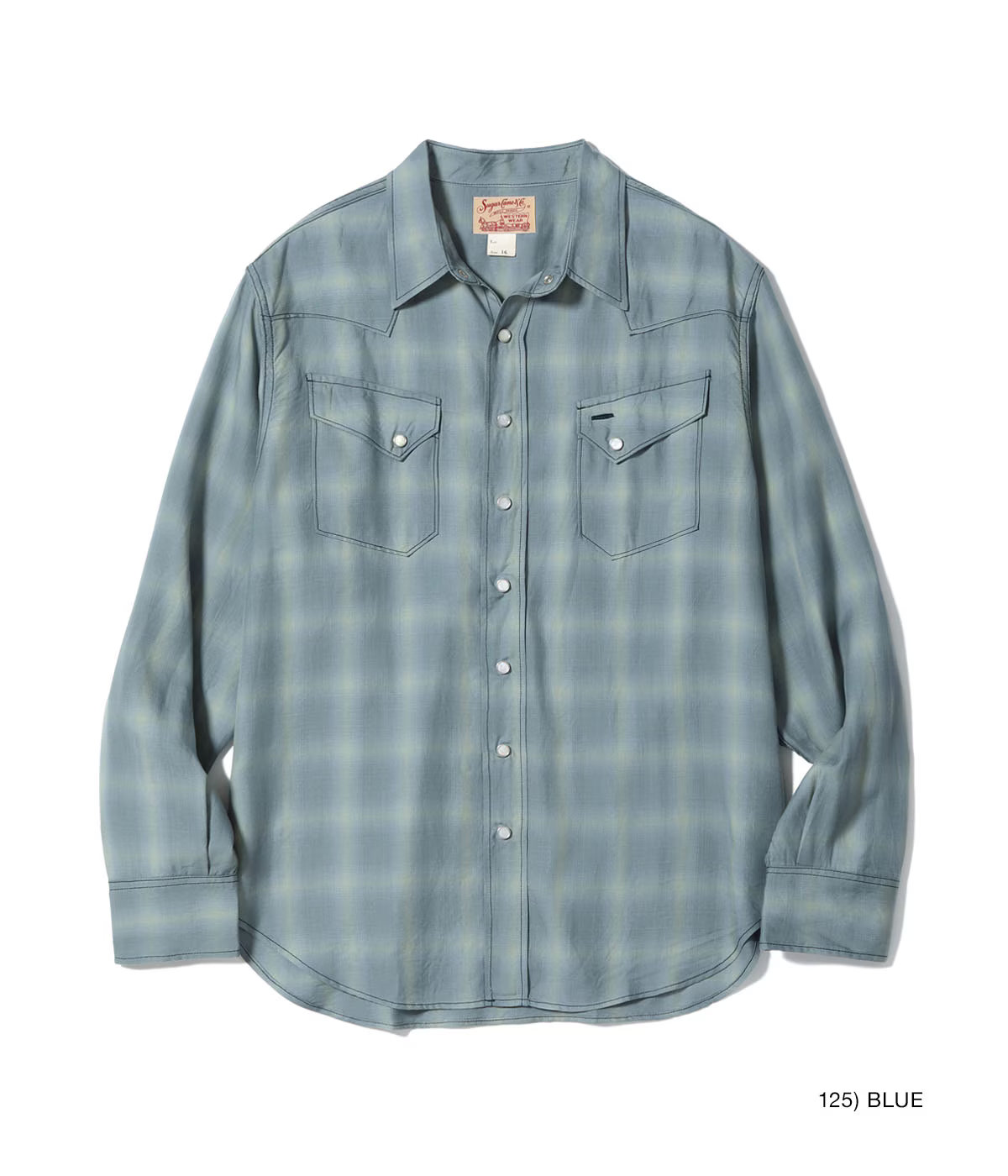 【POINT3倍】【SUGAR CANE /シュガーケーン】SC29688 OMBRE CHECK WESTERN SHIRT（SC29688） (アウター/ジャケット/MENS/VINTAGE/レプリカ/ビンテージ/LEVIS/リーバイス)