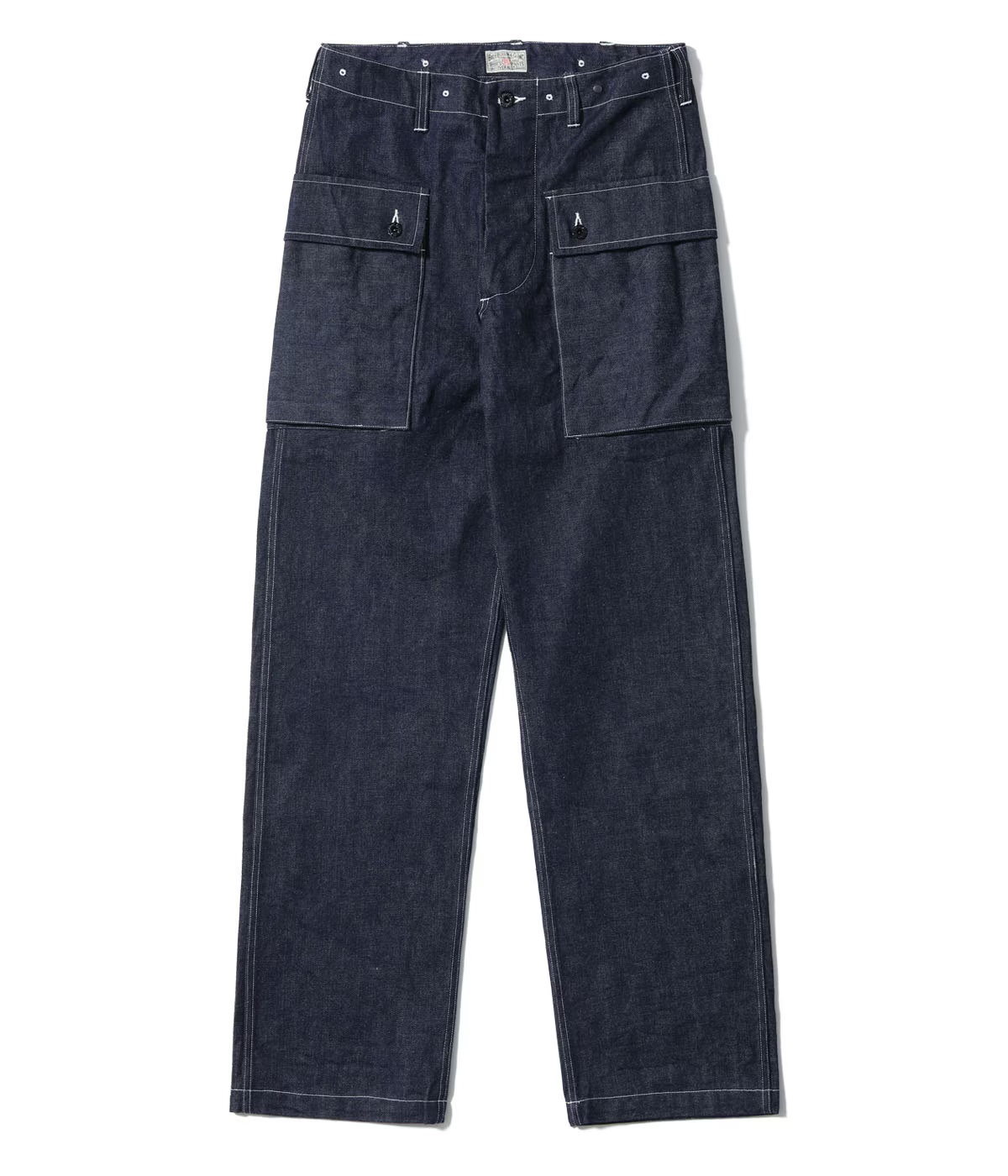 【POINT2倍】【BUZZ RICKSON'S /バズリクソンズ】BR42637 / U.S. MARINE CORPS M-1944 DENIM CIV. PANTS SHORT LENGTH (パンツ/ボトムス/MENS/VINTAGE/レプリカ)(BR42637)|UNIT