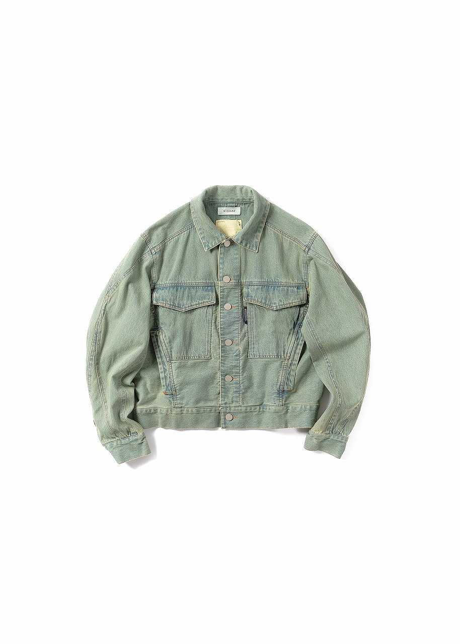【POINT3倍】【WIZZARDウィザード】 BLEACH DENIM B.D JACKET (アウター/ジャケット/25SS)