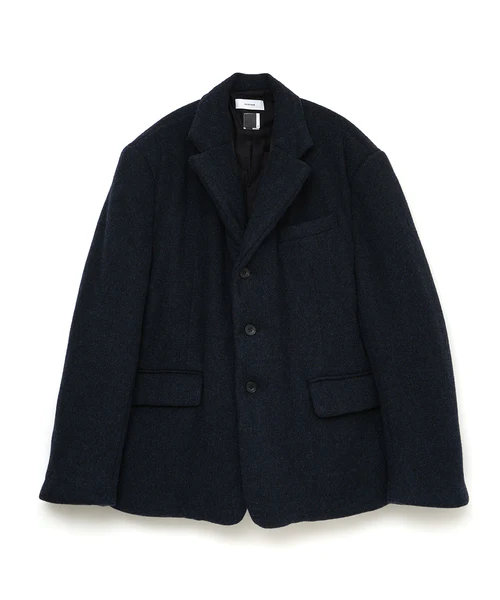 【POINT3倍】【FACETASM ファセッタズム】【25AW】BATTED WOOL JACKET（アウター、上衣）（2色）\u003cBR\u003e