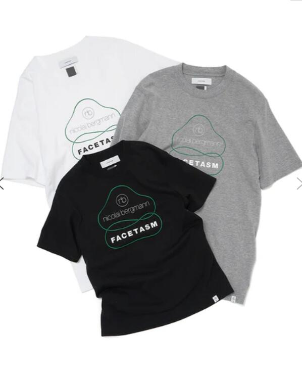 【POINT2倍】【25ss】【FACETASM  ファセッタズム】\u003cBR\u003e（FACETASM × Nicolai Bergmann）TEE\u003cBR\u003e(上衣/アウター/UNISEX/25ss)