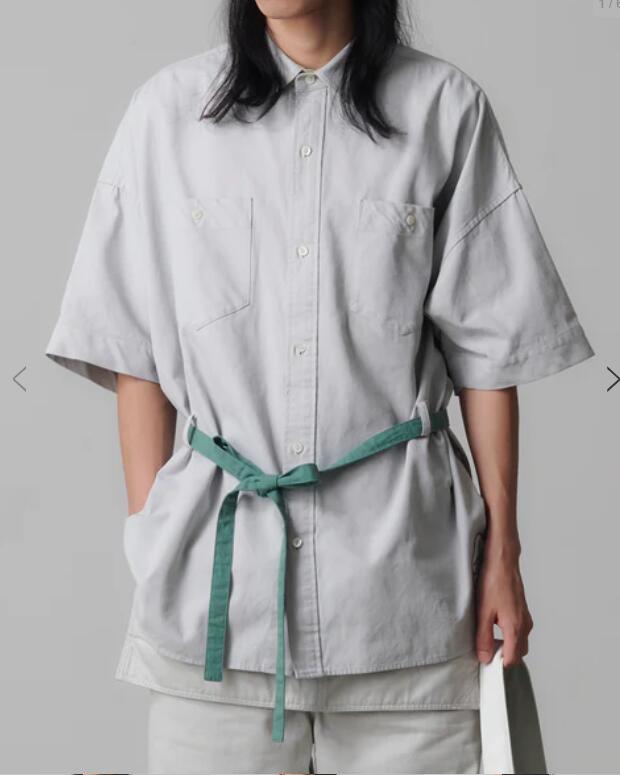 【POINT2倍】【25ss】【FACETASM ファセッタズム】(FACETASM × Nicolai Bergmann) FACETASM × Nicolai Bergmann BELTED SHIRT(ジャケット/アウター/UNISEX/25ss)|UNIT