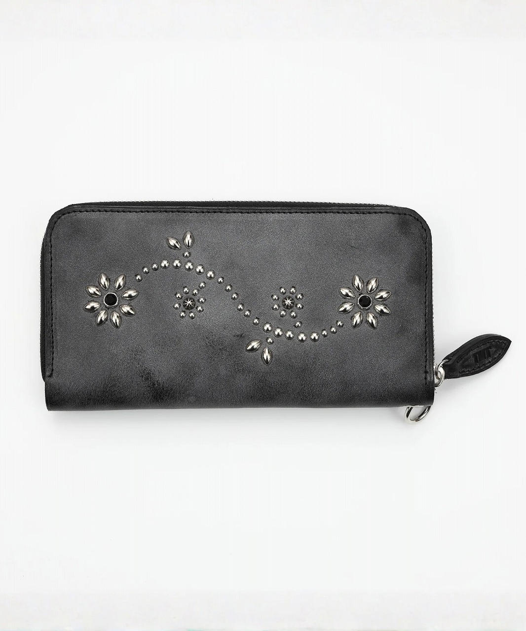 【POINT2倍】【TMT】LEATHER STADS WALLET (LONG)｜UNIT