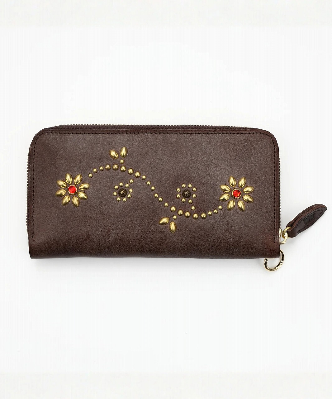 【POINT2倍】【TMT】LEATHER STADS WALLET (LONG)
