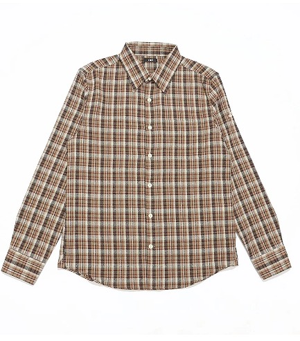 （TMT）COUNTRY CHECK SOFT LONG SLEEVE SHIRT（TSHS2505）