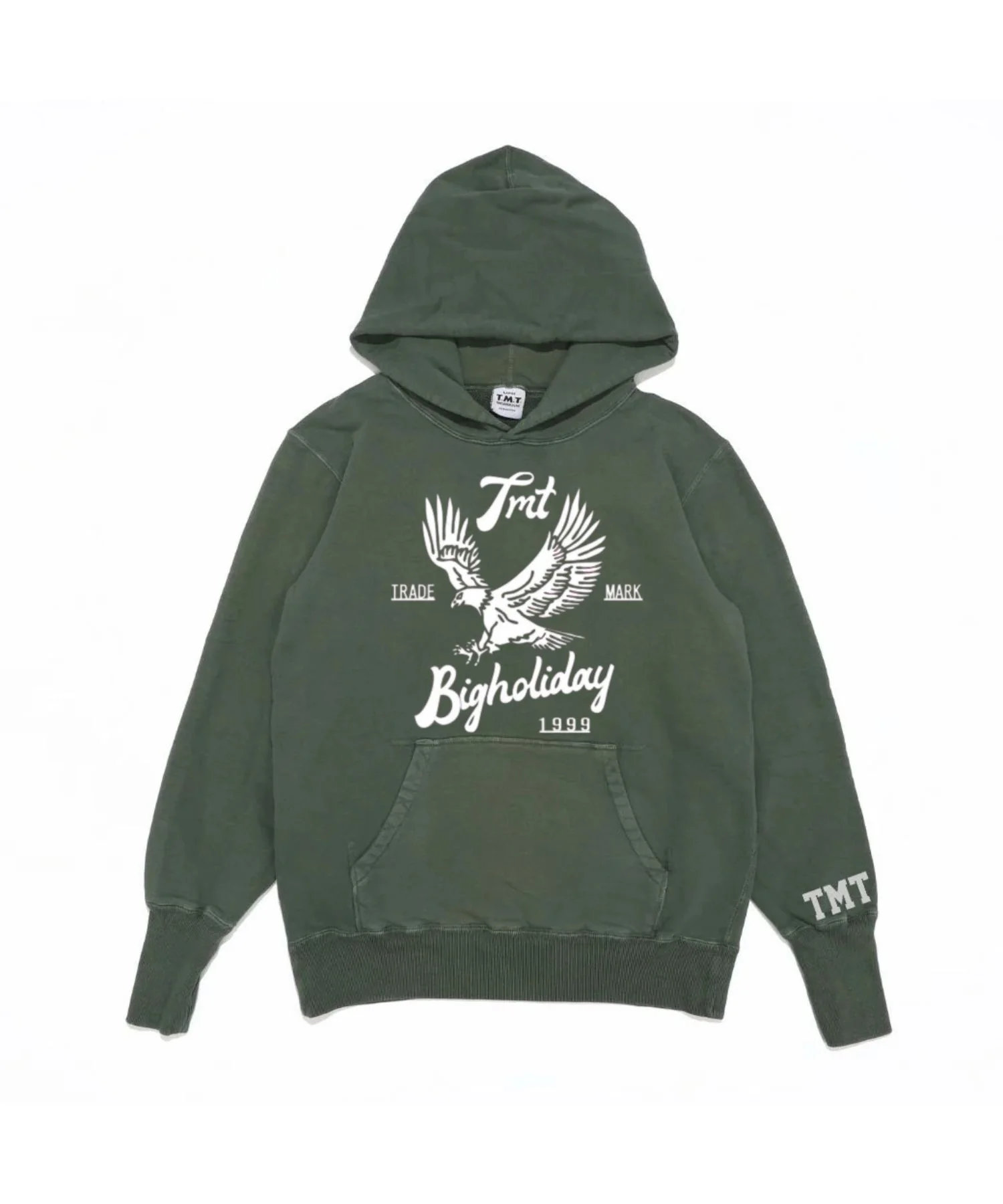 \u003cBR\u003e【POINT3倍】【TMTティーエムティー】VINTAGE SWEAT HOODIE（Eagle）（TSWF25SP01）（2色）\u003cBR\u003e(TMTスウェットフーディー/CUT AND SEWN/カットソー/25AW)