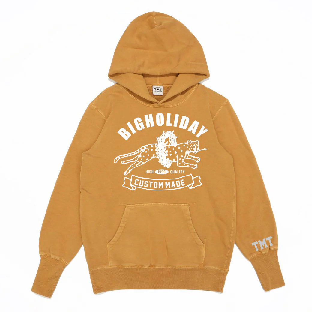 \u003cBR\u003e【POINT2倍】【TMTティーエムティー】VINTAGE SWEAT HOODIE（tiger）／YELLOW（TSWF25SP02）\u003cBR\u003e(TMTスウェットフーディー/CUT AND SEWN/カットソー/25AW)