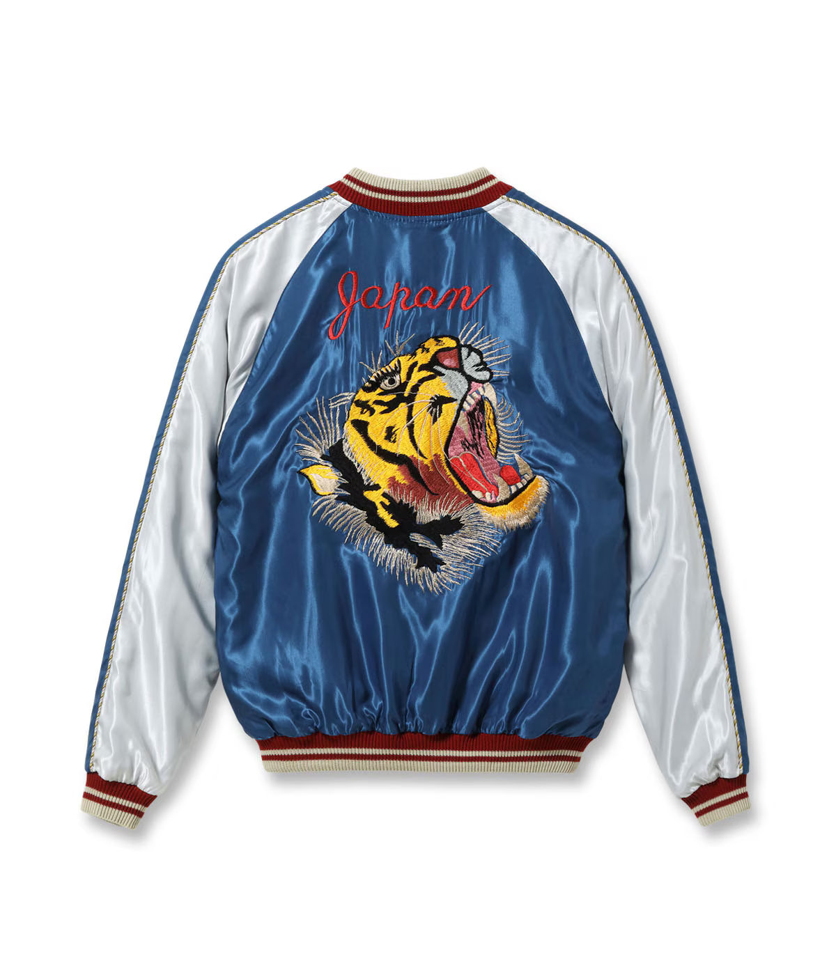 【POINT2倍】【TAILOR TOYO テーラー東洋】Mid 1950s Style Acetate Souvenir Jacket “ROARING TIGER” × “BLACK DRAGON”（スカジャン、スーベニアジャケット、アウター、虎、ドラゴン、アラスカ、蛇髑髏、スカル）