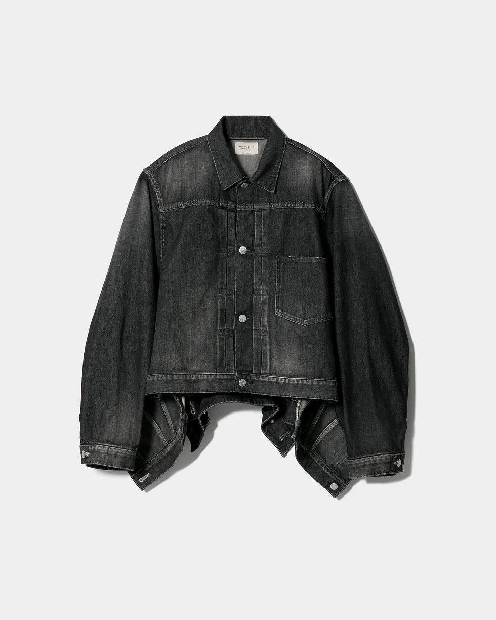 【POINT3倍】【beautiful people / ビューティフルピープル】double-end lefthand twillblouson vintage (1616102027)(ブルゾン、デニムジャケット)|UNIT
