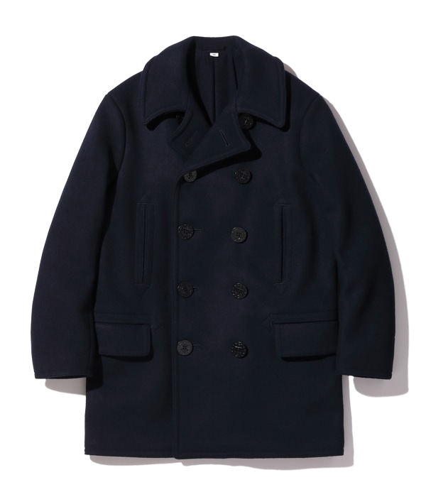 【POINT3倍】 【BUZZ RICKSON'S バズリクソンズ】BR14146/PEA-COAT “LONG MODEL WOOL LINING NAVAL CLOTHING FACTORY” (アウター/ジャケット/MENS/VINTAGE/レプリカ/ビンテージ/LEVIS/リーバイス、1ST、first)